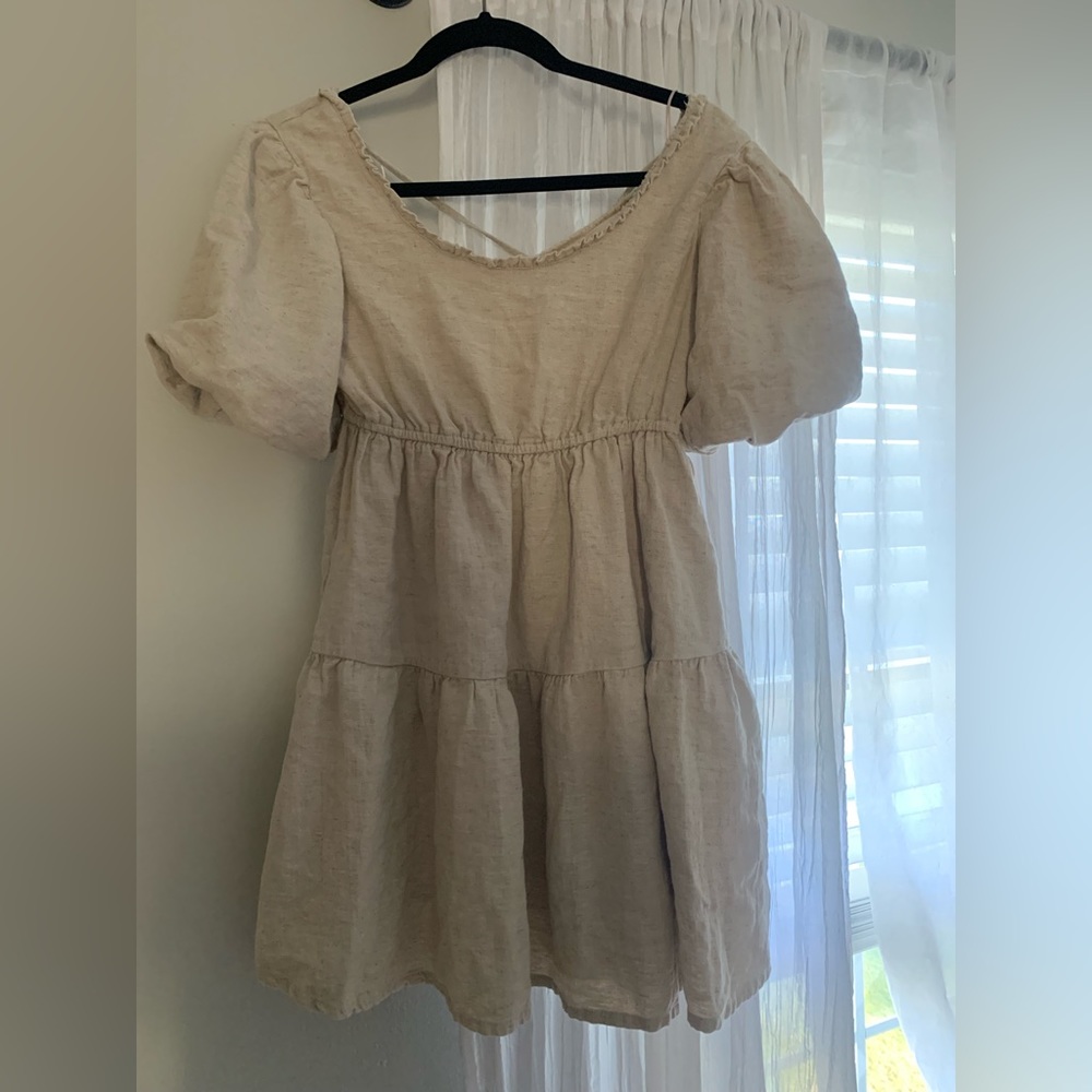 Beige Lost + Wander dress